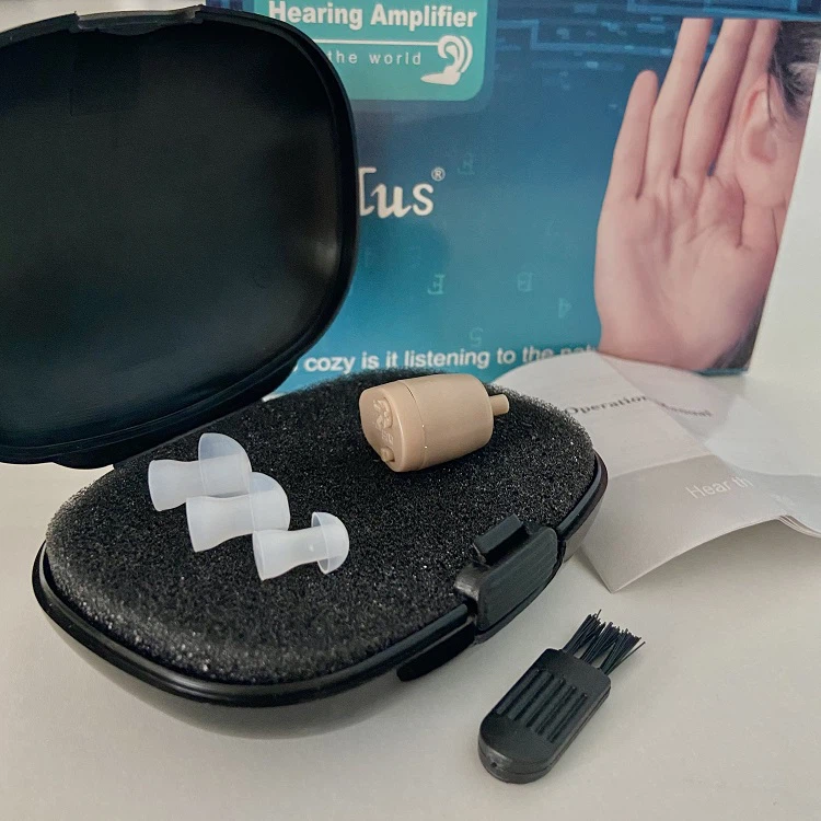ITE hearing amplifier photo ITE hearing amplifier photo
